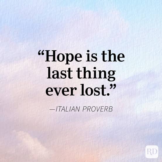 Happy Are Those Who Hope